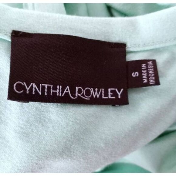 CYNTHIA ROWLEY MINT DRESS SZ.S EUC. - Picture 6 of 7